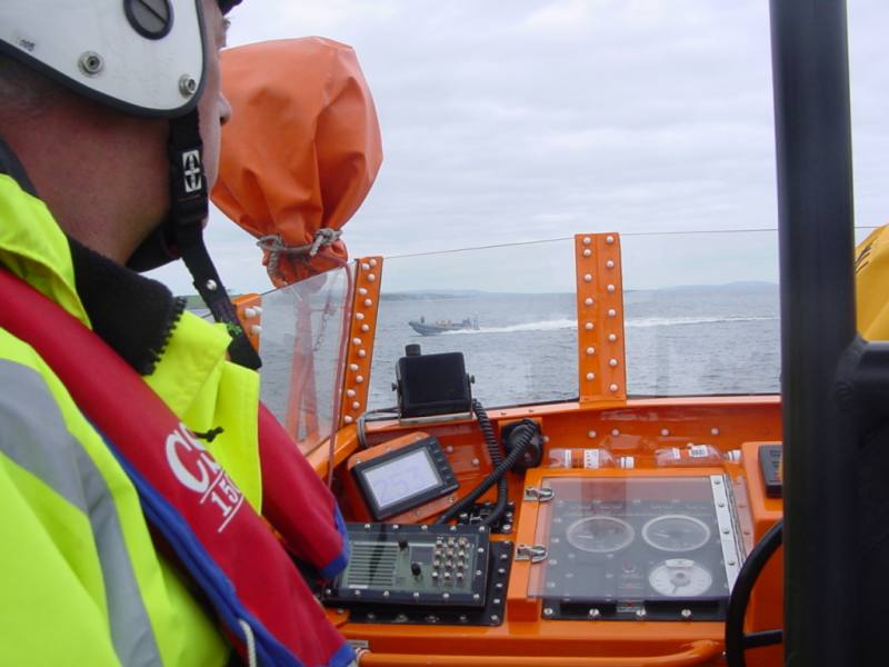 Photo: Lifeboats & Helicopter Exercise