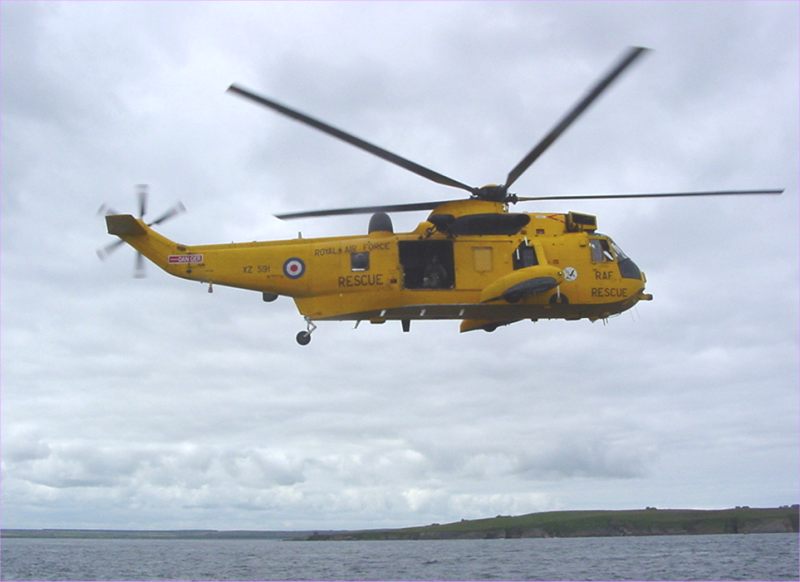 Photo: Lifeboats & Helicopter Exercise