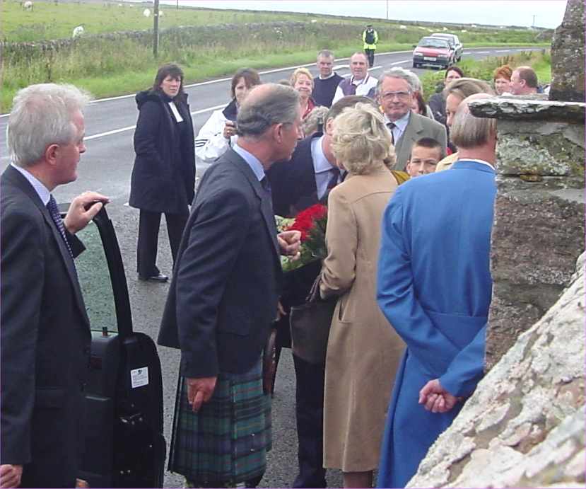 Photo: Prince Charles At Canisbay Church