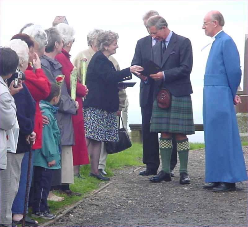 Photo: Prince Charles At Canisbay Church