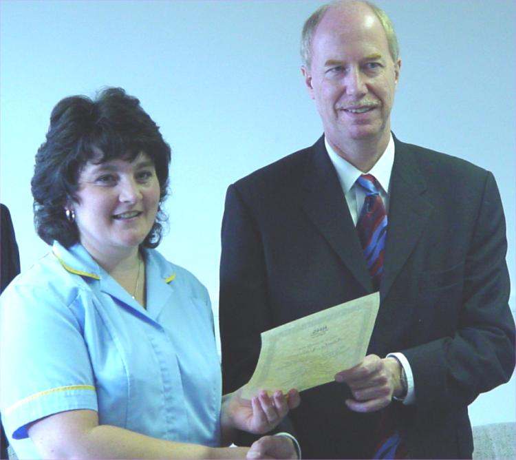 Photo: Nursing Awards & Malcolm Chisholm Visit