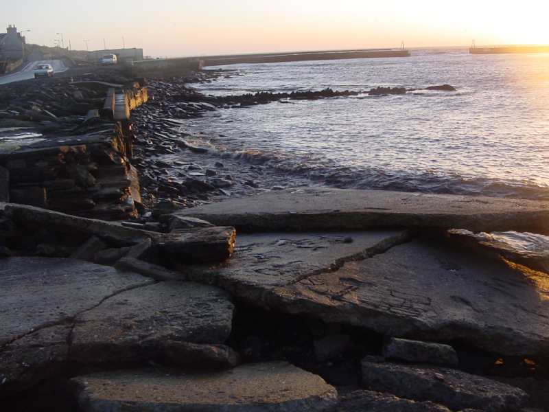 Photo: More Damage At Wick Harbour