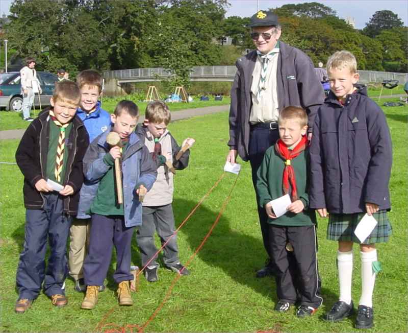 Photo: Chief Scout Visit