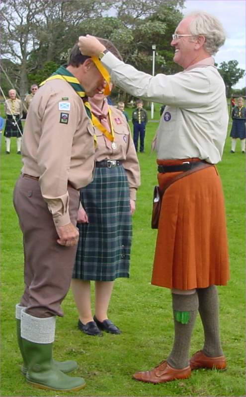 Photo: Chief Scout Visit