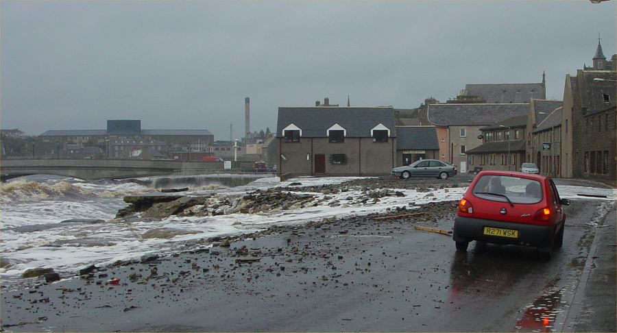 Photo: North Pier & Harbour Hit By Early Storm