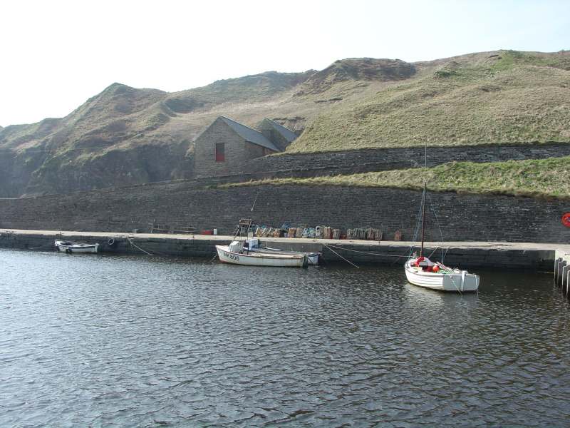 Photo: Lybster Harbour 26 April 2005