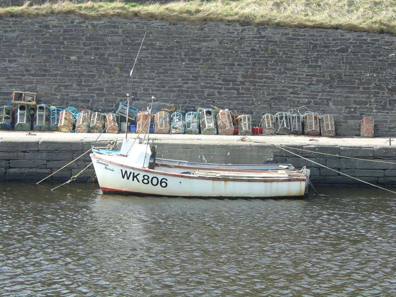 Photo: Lybster Harbour 26 April 2005