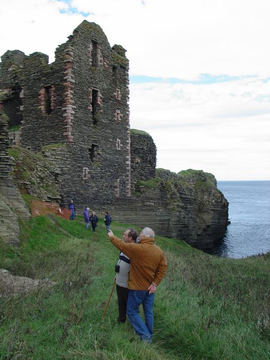 Photo: Girnigoe Castle - Earl Of Caithness & Caithness Field Club Outing