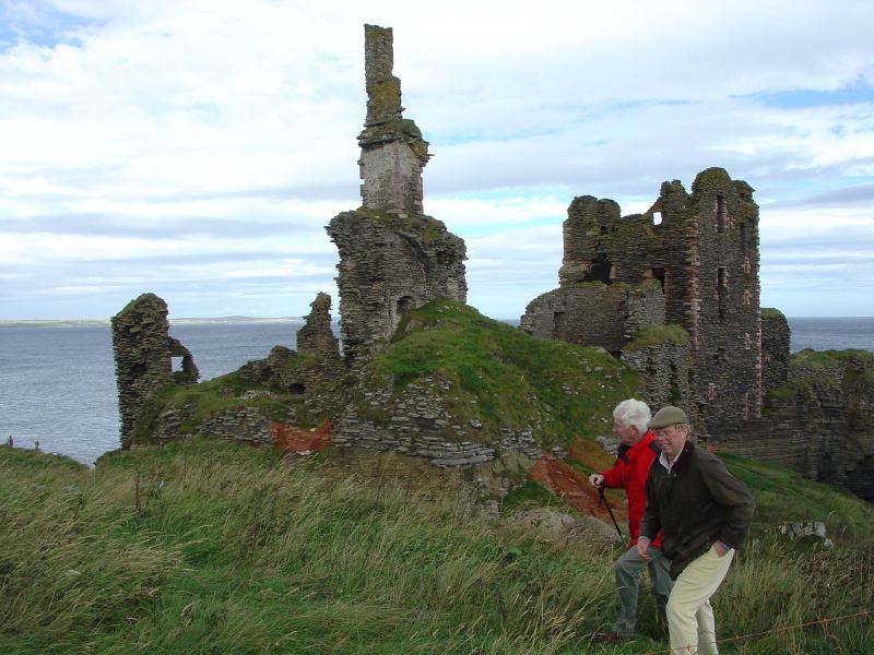 Photo: Girnigoe Castle - Earl Of Caithness & Caithness Field Club Outing