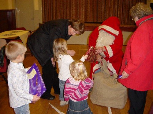 Photo: Santa Was On Hand At The Christmas Lights Switch On At Dunnet