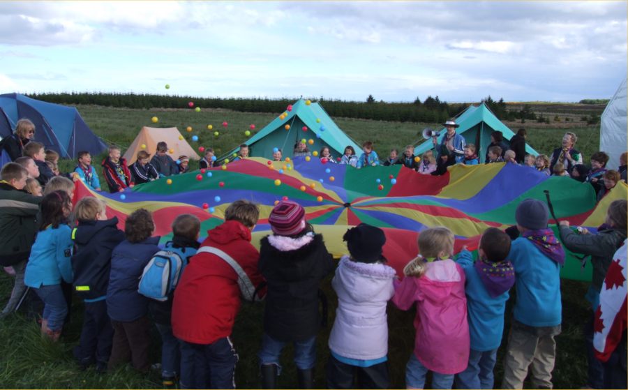 Photo: Caithness Scouts Celebrating 100 Years Of Scouting At Rumster Forest Camp