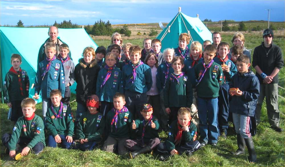 Photo: Caithness Scouts Celebrating 100 Years Of Scouting At Rumster Forest Camp