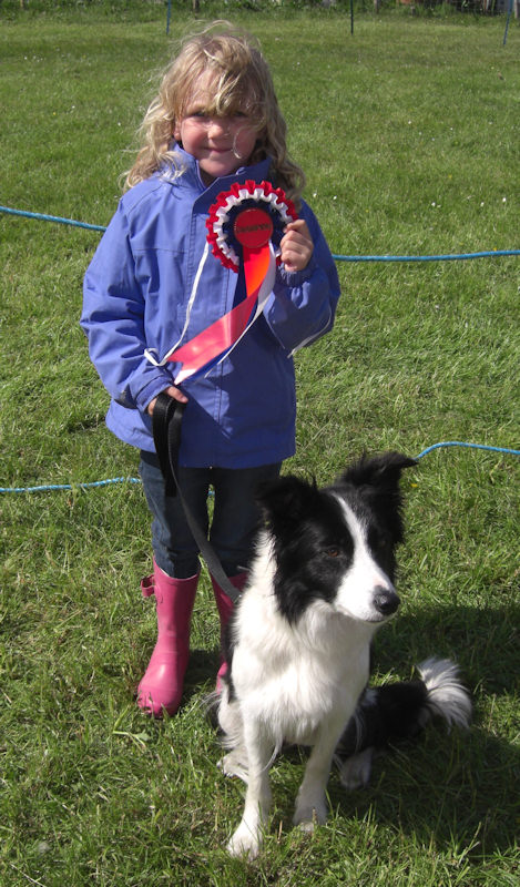 Photo: Nadia Murray Won The Overall Dog Show Champion At Canisbay Show