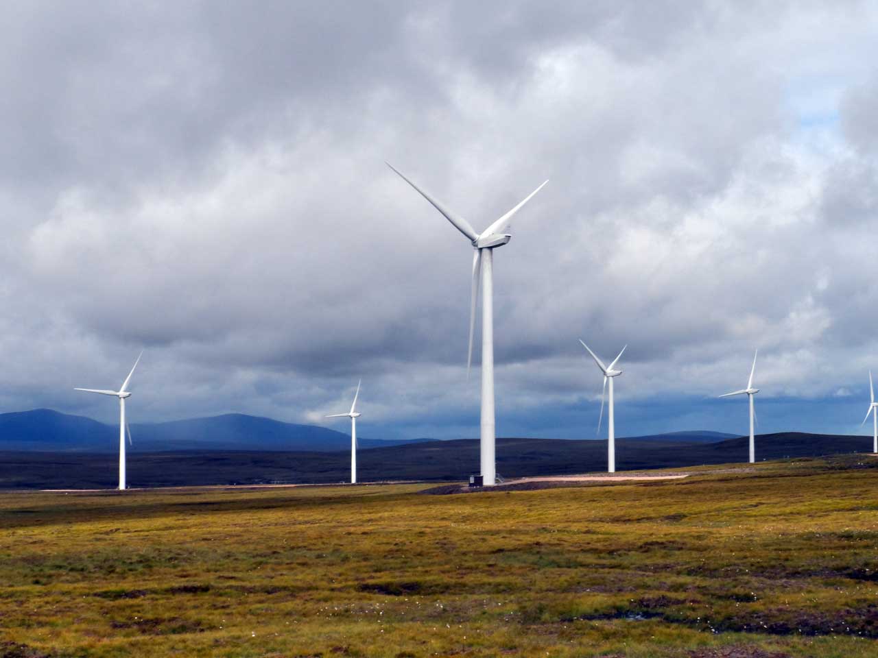 Photo: Open Day For Community At Gordonbush Wind Farm