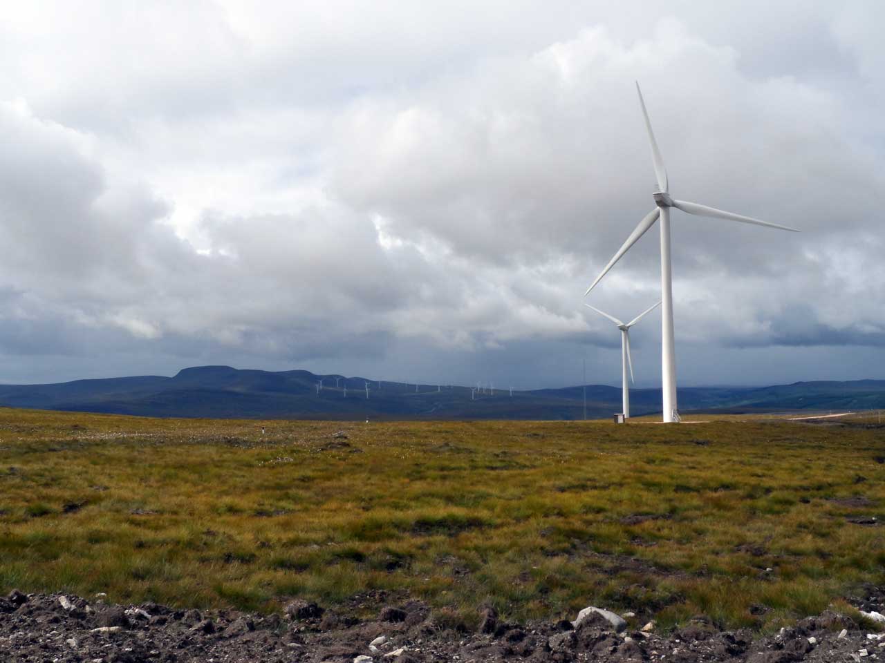 Photo: Open Day For Community At Gordonbush Wind Farm