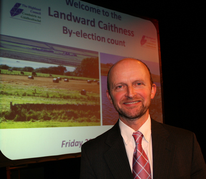 Photo: Matthew Reiss Independent Wins Landward Caithness Bi-election