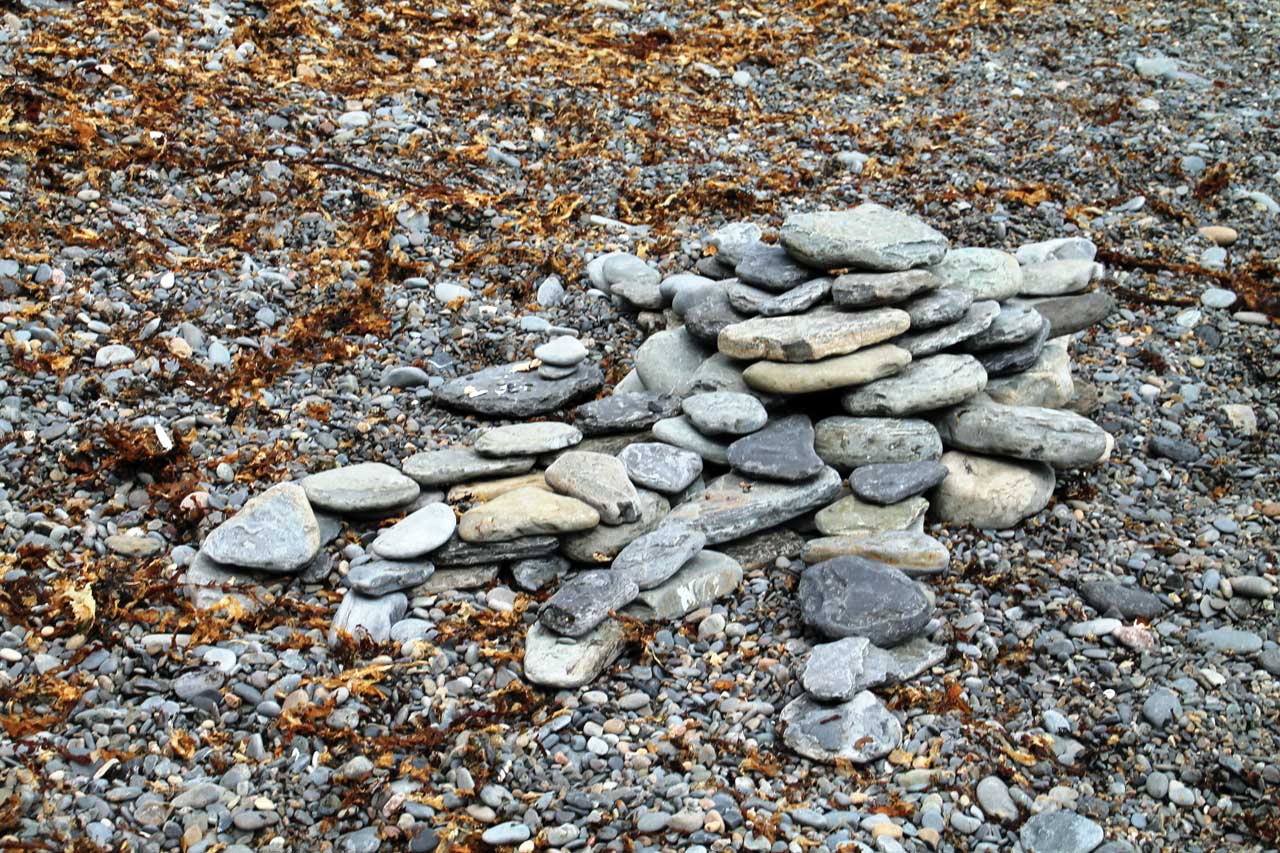 Photo: Seashore Art At Lybster