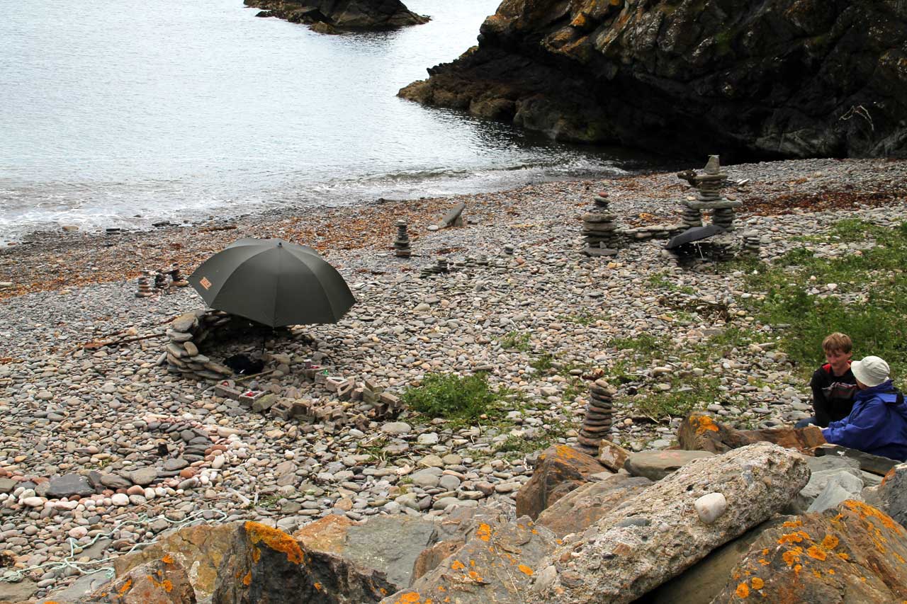 Photo: Seashore Art At Lybster