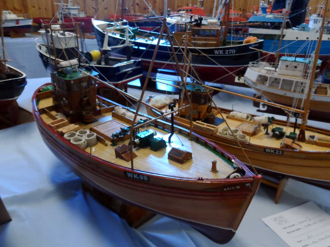 Photo: Neil M - Seine Net Boat - Model Boat Show 2015