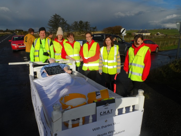 Photo: Caithness Health Area Team Bed Push