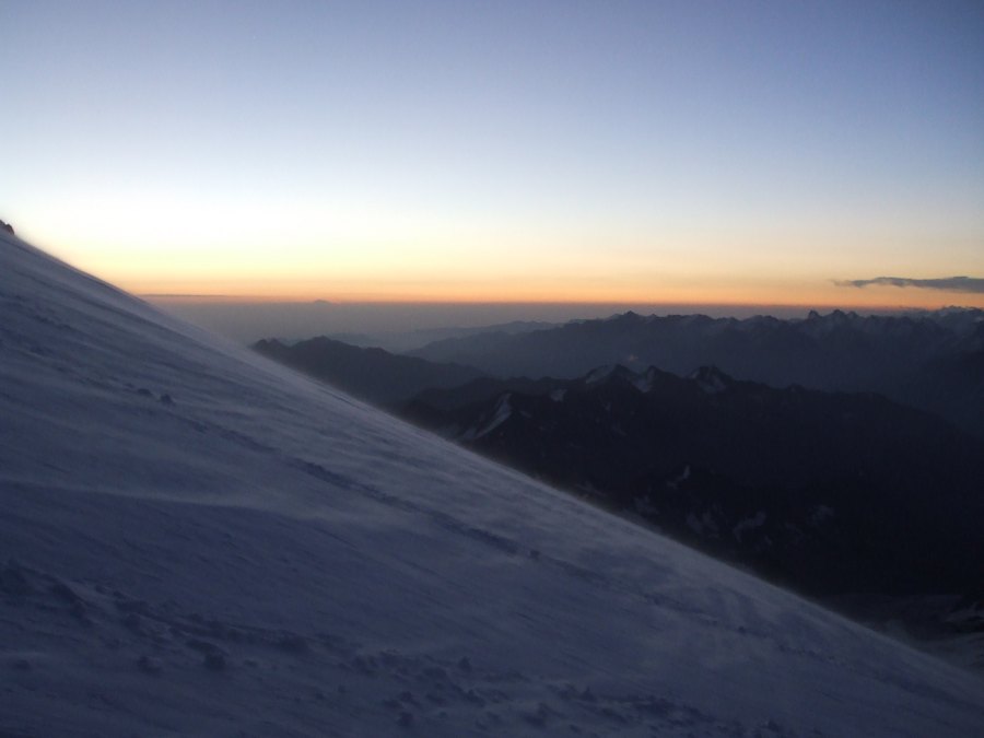 Photo: Sunrise on Elbrus