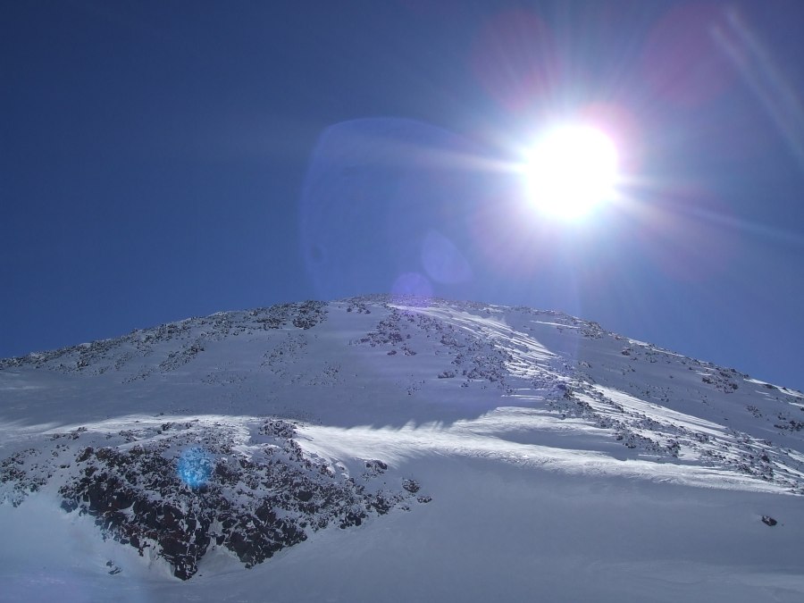 Photo: East summit of Elbrus - western summit is the highest one