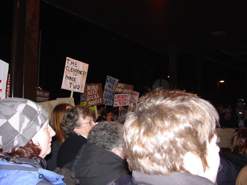 Photo: Evening Demonstration