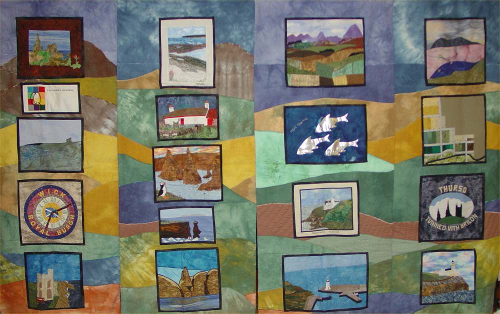 Photo: Caithness Quilters Exhibition And Coffee Morning