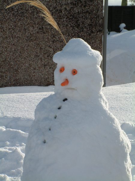 Photo: A Snowman At Strirkoke