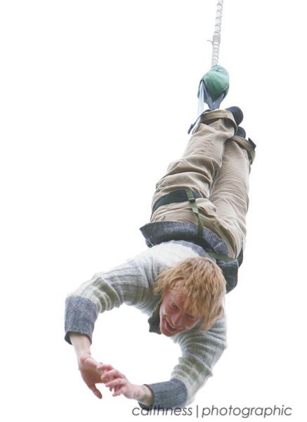 Photo: Bunjee Jump In Thurso For MacMillan Cancer Relief