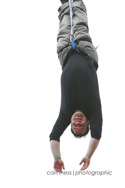 Photo: Bunjee Jump In Thurso For MacMillan Cancer Relief