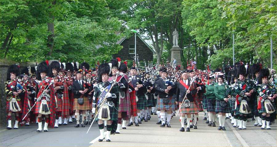 Photo: Pipe Band Festival - Saturday 11 June 2005