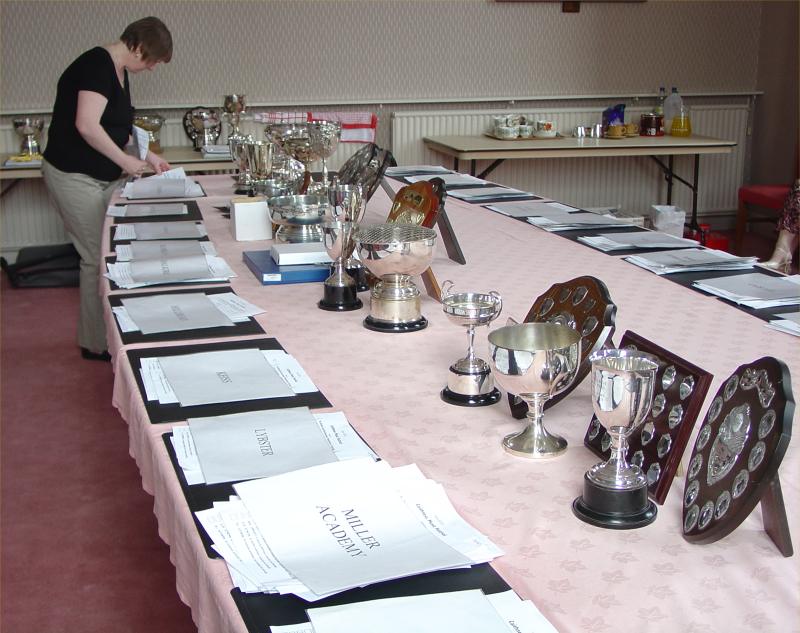 Photo: Trophies For Competitions Later In The Week