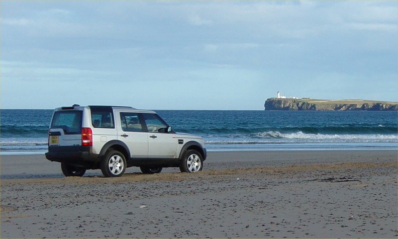 Photo: Range Rover Discovery - Another Day At The Beach In Caithness